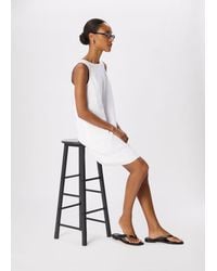 Whistles - Swing Linen Mini Dress - Lyst