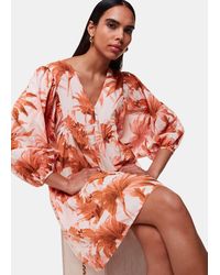Whistles - Honolulu Linen Blend Dress - Lyst