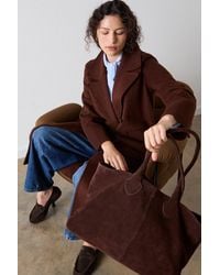 Whistles - Leandra Suede Tote Bag - Lyst