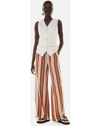 Whistles - Bridget Maxi Stripe Trouser - Lyst