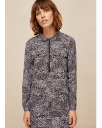 Whistles - Kay Ripple Print Shift Dress - Lyst