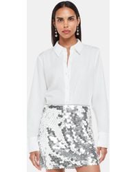 Whistles - Sequin Disc Mini Skirt - Lyst