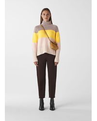 Whistles - Cashmere Stripe Knit - Lyst
