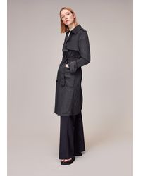 Whistles - Water Resistant Trench Coat - Lyst