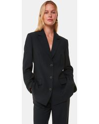 Whistles - Amelie Wool Blend Blazer - Lyst