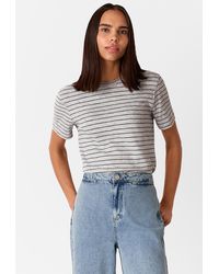 Whistles - Emily Ultimate Stripe T-shirt - Lyst