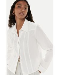 Whistles - Cloe Seam Detail Shirt - Lyst