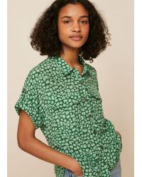 Whistles - Giraffe Animal Pocket Shirt - Lyst