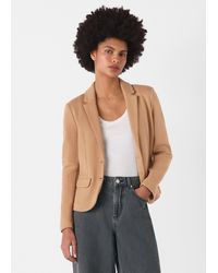 Whistles - Slim Jersey Jacket - Lyst