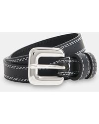 Whistles - Square Buckle Belt - Lyst