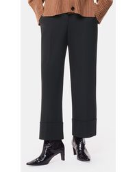 Whistles - Sabrina Turn Up Trouser - Lyst