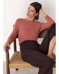 Whistles - Essential Ribbed Crew - Lyst