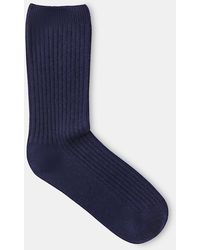 Whistles - Cashmere Ribbed Socks - Lyst