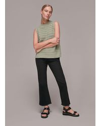 Whistles - Authentic Kick Flare Jean - Lyst