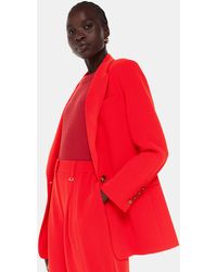 Whistles - Crepe Boyfriend Blazer - Lyst