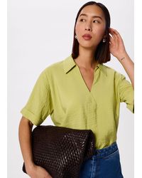 Whistles - Sasha Relaxed Top - Lyst