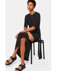 Whistles - Twist Front Jersey Dress - Lyst