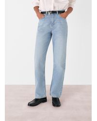 Whistles - Authentic Column Leg Jean - Lyst