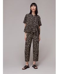 Whistles - Hannah Sahara Cat Blouse - Lyst
