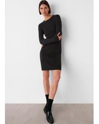 Whistles - Annie Sparkle Short Knit Dress - Lyst