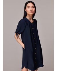 Whistles - Frankie Button Through Dress - Lyst