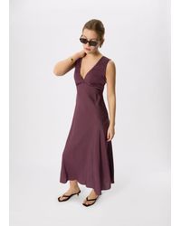 Whistles - Mini Spot Sleeveless Dress - Lyst