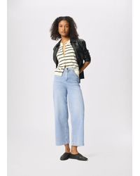 Whistles - Stretch Straight Ankle Jean - Lyst
