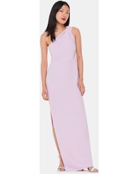 Whistles - Bethan One Shoulder Maxi Dress - Lyst