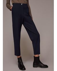 Whistles - Lila Tapered Ponte Trouser - Lyst