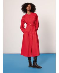 Whistles - Ilya Full Sleeve Dress - Lyst