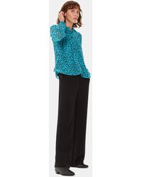 Whistles - Terrazzo Button Front Blouse - Lyst