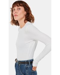 Whistles - Essential Ribbed Crew - Lyst
