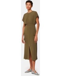 Whistles - Pocket Detail Midi Dress - Lyst