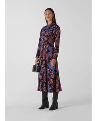 Whistles - Ruby Trailing Bloom Dress - Lyst