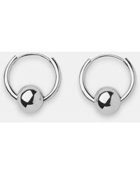 Whistles - Sphere Hoop Earring - Lyst