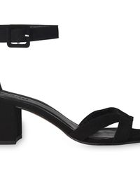 novara block heel sandal