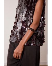 Whistles - Irregular Chunky Resin Bangle - Lyst