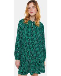 Whistles - Floral Dot Flippy Dress - Lyst
