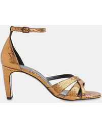 Whistles - Hailey Strappy Heeled Sandal - Lyst