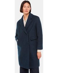 Whistles - Fran Boucle Coat - Lyst