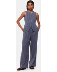 Whistles - Petite Lottie Pinstripe Waistcoat - Lyst