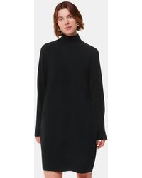 Whistles - Cashmere Funnel Neck Dress - Lyst