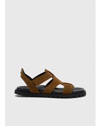 Whistles - Freya Fisherman Suede Sandal - Lyst