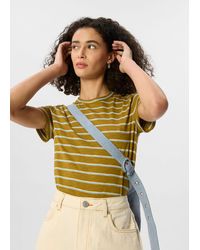 Whistles - Emily Ultimate Stripe T-Shirt - Lyst