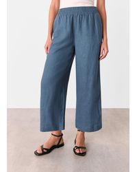 Whistles - Linen Pocket Trouser - Lyst