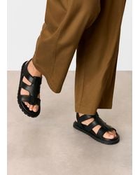 Whistles - Freya Fisherman Leather Sandal - Lyst