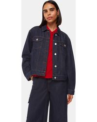 Whistles - Relaxed Denim Jacket With Pockets - Lyst