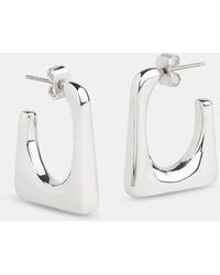 Whistles - Square Hoop Earring - Lyst