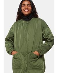 Whistles - Petite Esther Quilted Coat - Lyst