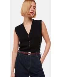 Whistles - Square Buckle Belt - Lyst